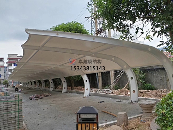 福建龍巖膜結構充電樁車棚【生產廠家】